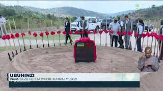 Gisagara: Hatangiye iyubakwa ry’urugomero ruzafasha abaturage kuhira imyaka imusozi