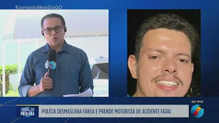Polícia desmascara farsa e prende motorista de acidente fatal