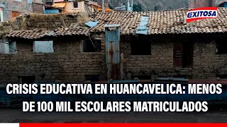 🔴🔵 Huancavelica in an educational crisis: 11 thousand fewer students enrolled than four years ago