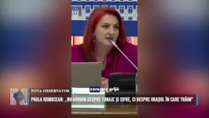 PAULA ROMOCEAN: ,,NU VORBIM DESPRE TONAJE ȘI CIFRE, CI DESPRE ORAȘUL ÎN CARE TRĂIM”