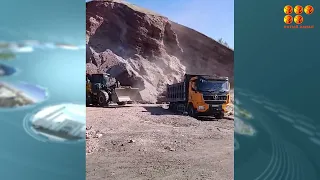 Spoil heaps are being dismantled