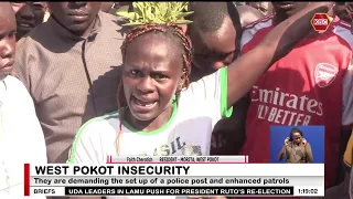 West Pokot Residents Protest Rising Insecurity in Romos and Morita