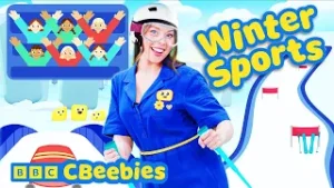 Time to Play Winter Sports ?❄️ | CBeebies House Fun With Evie and Friends ?