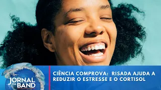 Study proves that a good laugh helps reduce stress and cortisol | Jornal da Band
