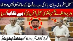 KP Emergency: Mohsin Naqvi Makes Claims About Sohail Afridi’s Stance on the Army