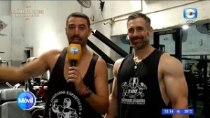 ¡Viernes de fisicoculturismo en LA MAÑANA EN CASA!