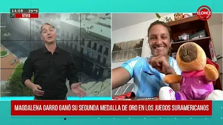Magdalena Garro ganó su segunda medalla de oro en los Juegos Suramericanos