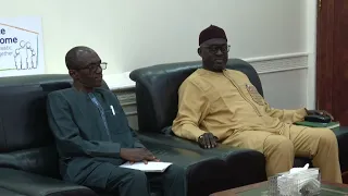 Digital Gambia officials call on Vice President Jallow