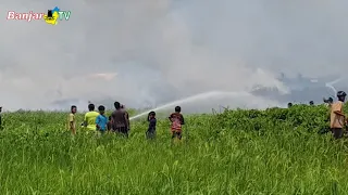 KOMISI I DPRD KALSEL PANTAU PENANGANAN KARHUTLA DI TANAH LAUT