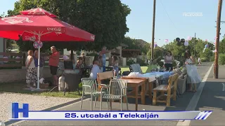 25. utcabál a Telekalján – ZTV Híradó 2026-07-27