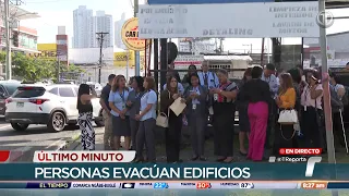 Buildings in Panama City evacuated following powerful earthquake in Colombia