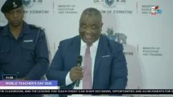 World Teachers Day || Minister of Education delivering his remarks