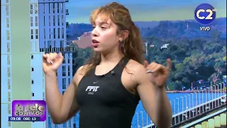 Fiorella Lopez Entrenadora Personal - La Tele con Vos 26-08-2026