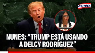 🔴Nunes on Venezuelan elections: “Trump is a pragmatic man, he is using Delcy Rodríguez”