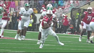 Wisconsin weathers Eastern Michigan in 54-10 win