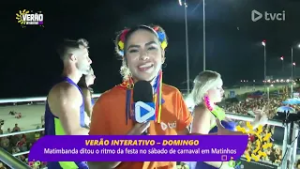MATIMBANDA DITOU O RITMO DA FESTA NO SÁBADO DE CARNAVAL EM MATINHOS