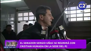 El Senador Sergio Uñac se Reunira con Cristian Humada en la Sede del PJ - La Tele con Vos 29-06-2026
