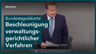 Bundestag, 97. Sitzung: Debatte über eine Änderung der Verwaltungsgerichtsordnung | 25.09.26