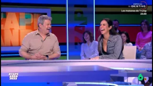 Cristina Pedroche se lía con un chiste de Miki Nadal: "Mi mente está muy mal" - Zapeando