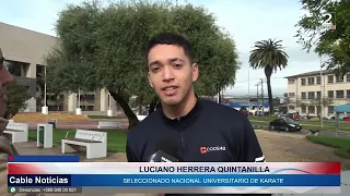 27 JUL 2026 Luciano Herrera representará a Chile en Panamericano Universitario de Karate