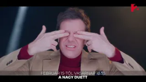 A Nagy Duett - vadonatúj évad február 15-től vasárnap esténként 18:55-kor a TV2-n!