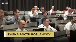 Zmena počtu poslancov