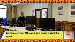 Egyptian leverages AI to assist blind people navigate the world