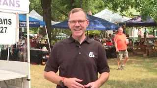 5NEWS Chief Meteorologist Skot Covert is on location at the Altus Grape Festival