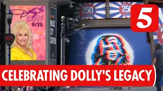 Downtown Nashville Honors Dolly Parton with New Mural and Literacy Support