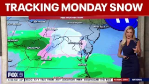 DC weather: Snow, freezing rain threaten Monday