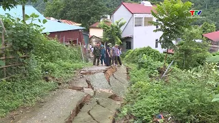 Landslide situation in Quan Son commune remains complex, evacuation of residents continues | Than...