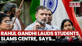 Rahul Gandhi Demands PM Modi's Apology To Students After Dharmendra Pradhan's Resignation | Watch
