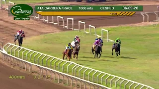 Hipódromo Monterrico - 4ta Carrera 06 Setiembre 26
