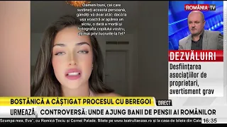 Iuliana Beregoi's reaction after Andreea Bostănică defeated her in court