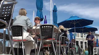 Shoreline restaurants prepare for storm in Stonington while keeping customers coming