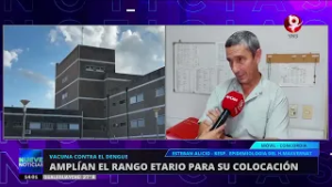Amplían el rango etario para la colocación de la vacuna contra el dengue en Concordia