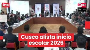 Cusco presenta lineamientos para el Buen Inicio del Año Escolar 2026 con enfoque multisectorial