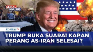 Konflik Memanas, Donald Trump Prediksi Perang Melawan Iran 4-5 Pekan | KOMPAS PETANG