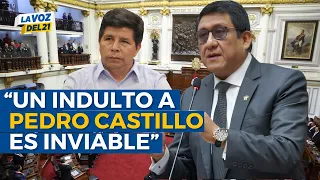 Héctor Ventura REJECTS a possible PARDON for Pedro Castillo
