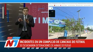 Unrest and tension at a sports complex in the Belgrano neighborhood