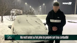 Mai multi barbati au fost prinsi de jandarmi cum furau combustibil
