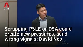 Removing PSLE or DSA could create new pressures, send wrong signals: David Neo
