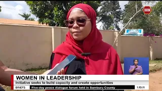 Participation in leadership and security matters on the rise