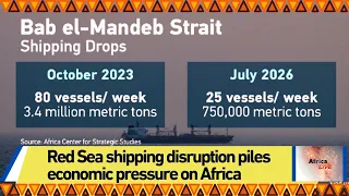 Red Sea shipping disruption piles economic pressure on Africa