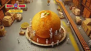 Aisa ladoo Dekheya Tusi ...#dilsedesidilsediwali #DiwaliVibes2025 #aivideogenerator #9xtashan