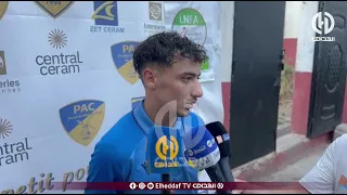 إسلام ڤيدوم (لاعب بارادو) : "هدفنا النقاط الثلاث داخل أو خارج الديار من أجل لعب ورقة الصعود"