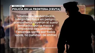 Exclusive: The testimony of one of the officers who intervened in the Ceuta invasion