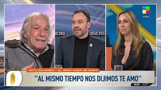 Pato Galmarini cuenta su historia de amor con Moria: "AL MISMO TIEMPO NOS DIJIMOS TE AMO"