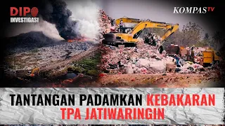 Gunungan Sampah 30 Meter di TPA Jatiwaringin Jadi Tantangan Besar Pemadaman | DIPO INVESTIGASI