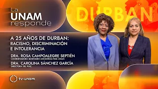 25 Years After Durban: Racism, Discrimination, and Intolerance: UNAM Responds 1382